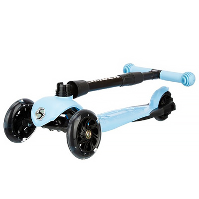 Самокат трехколесный складной светящиеся колеса Slider Stile1LB 3