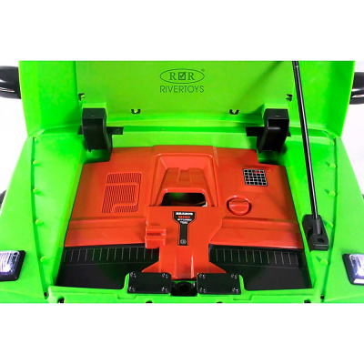 Детский электромобиль RiverToys Z777ZZ зеленый
