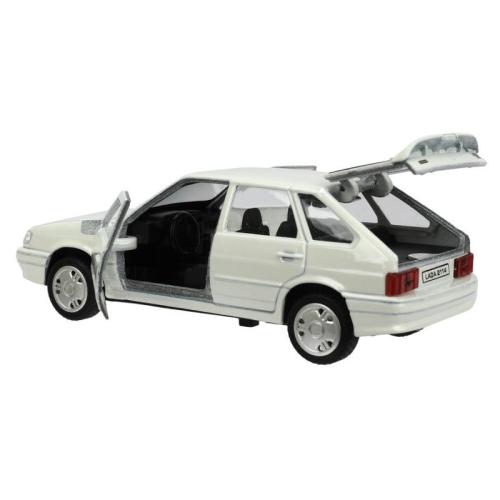 Машинка металлическая Lada-2114 Samara Технопарк 2114-12-WH (72) фото 5
