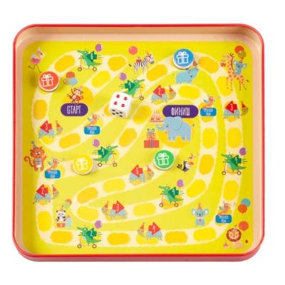 Настольная магнитная игра Приключения зайчонка День рождения слоненка Десятое Королевство 04912