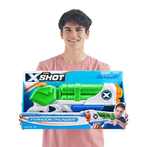 Игрушка водный бластер X-Shot Water Typhoon Thunder X-Shot Medium Zuru 1228 фото 9