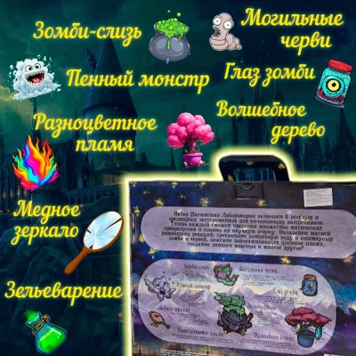 Набор для опытов Химия Магическая лаборатория Master IQ 026 2