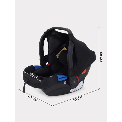 Автокресло детское MOWBaby Step UB516 Black фото 9