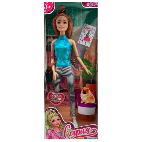 Кукла София Модница 29 см Карапуз 66001BOX-C35-S-BB фото 4