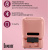 Портативная колонка Ditoo 5M с микрофоном Divoom 90100058250 розовая