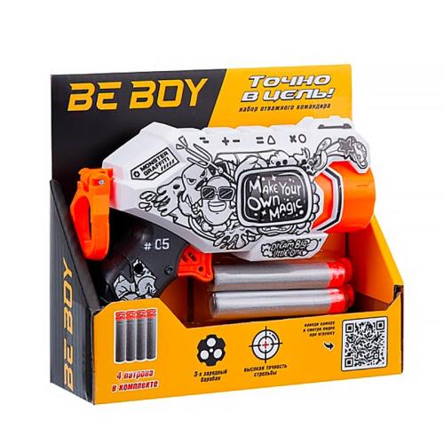 Пистолет Магик трёхзарядный 4 софт патрона BeBoy IT109748 фото 4