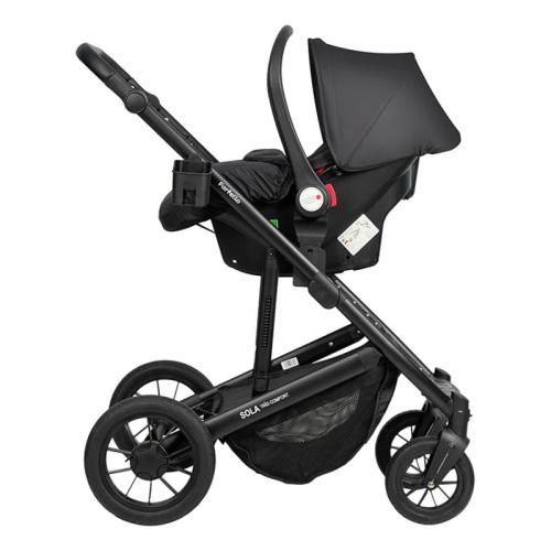 Коляска 3 в 1 Farfello Sola Trio Comfort SOLA-6 Черный оникс фото 20