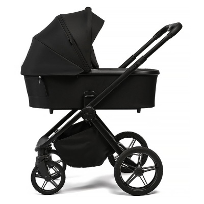 Коляска 2 в 1 Peppy Monaco Black рама чёрная 05