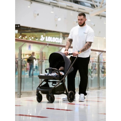 Коляска детская 2 в 1 Rant Basic Energy RA091 Graphite