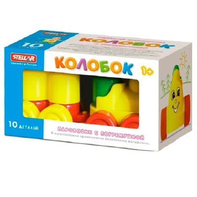 Конструктор для малышей Колобок 10 деталей Stellar 03015 3
