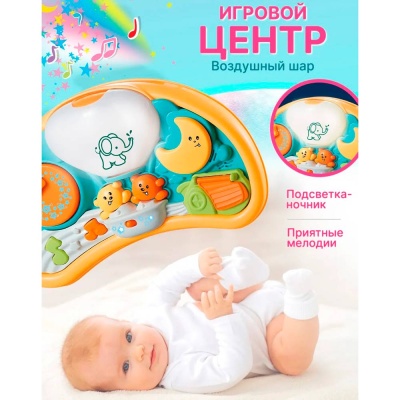 Игровой центр на кроватку Воздушный шар Mioshi MBA0308-012 5