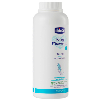 Детская присыпка с тальком Baby Moments Chicco 00012258000000 2