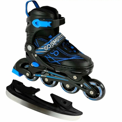 Ролики Коньки Cosmoride Freerider Duo размер 31-34 Cosmoride УТ-00002679 черно синие 2