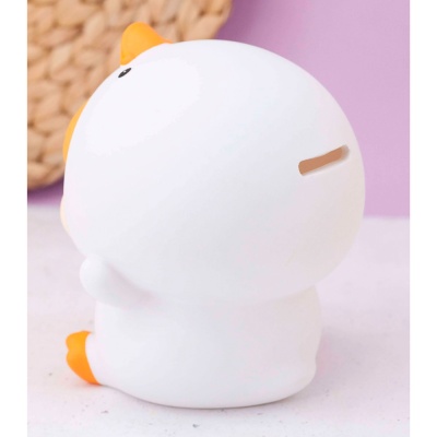 Копилка Baby duck 15 см iLikeGift 1041-6A white 2