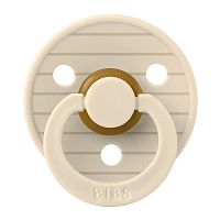 Пустышка латексная Bibs Studio Colour Pin от 6 месяцев Bibs 20015245 Ivory Vanilla