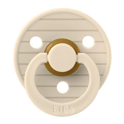 Пустышка латексная Bibs Studio Colour Pin от 6 месяцев Bibs 20015245 Ivory Vanilla