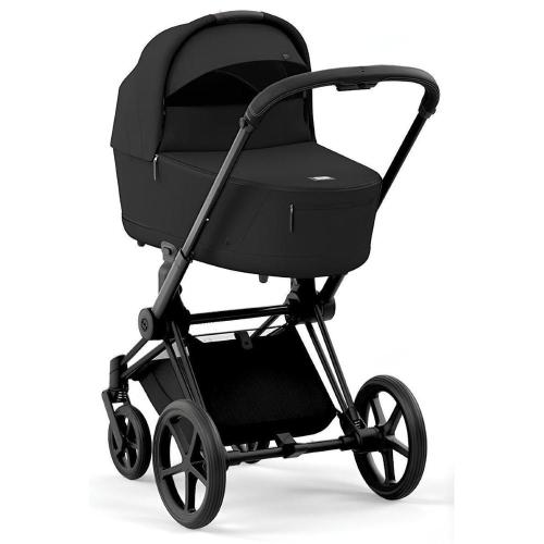 Коляска 2 в 1 Cybex Priam IV Matt Black Sepia Black фото 14