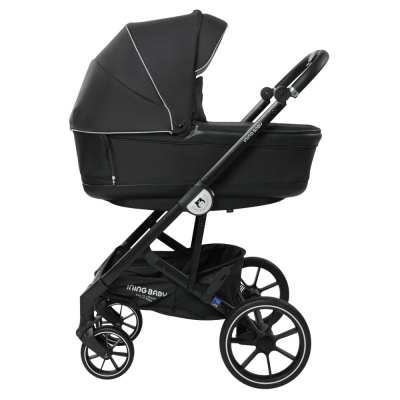 Коляска 2 в 1 Ining Baby Sevila KR338 black 02