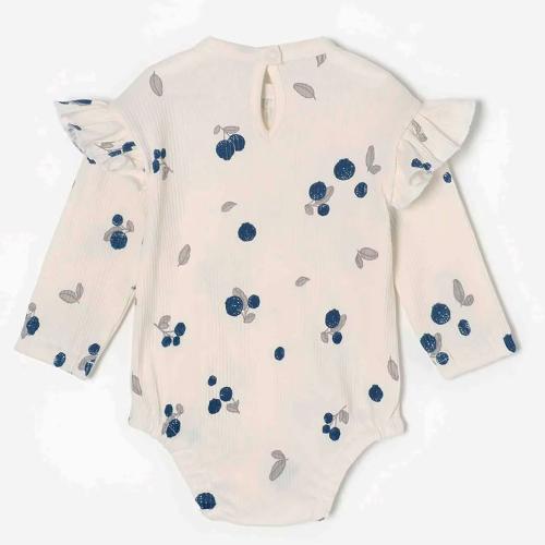 Боди с воланами Blueberry Крошка Я 9834345 молочное фото 2