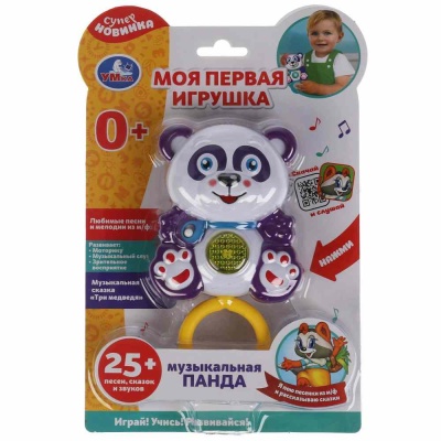 Развивающая игрушка Музыкальная панда Умка HT869-R1
