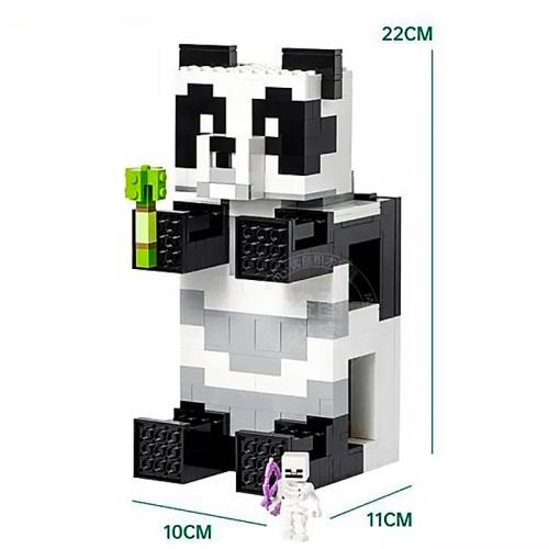 Конструктор блочный Minecraft Мой мир 553 детали Наша игрушка 8006-XLJM фото 2