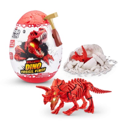 Игровой набор для раскопок Robo Alive Dino Fossil Volcano Zuru 71116 03