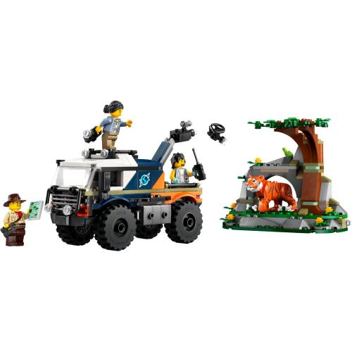Конструктор Lego City 60426 Исследователь джунглей: грузовик для бездорожья