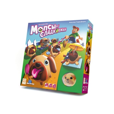 Настольная игра Мопсы-сладкоежки Стиль Жизни LS163