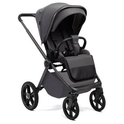 Коляска 2 в 1 Peppy Monaco Plus Antrazit рама серая