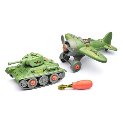 Конструктор с отвёрткой Армия-1 Boy Toy BT0001-1