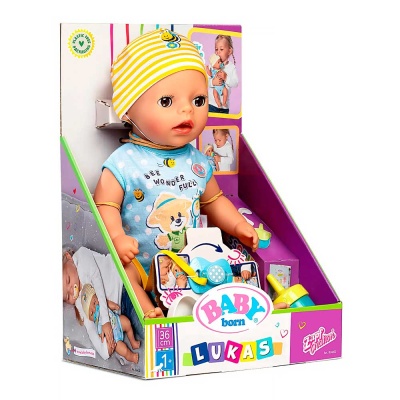 Интерактивная кукла пупс Лукас 36 см Baby Born 42865