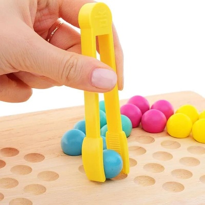 Развивающий модуль с шариками и колокольчиком Щепочка D1166 03