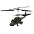 Вертолет радиоуправляемый Apache AH-64 с гироскопом Syma s109g