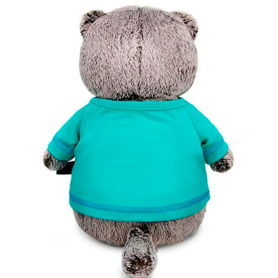 Мягкая игрушка Кот Басик в лонгсливе с лошадкой Budi Basa Ks25-295 3