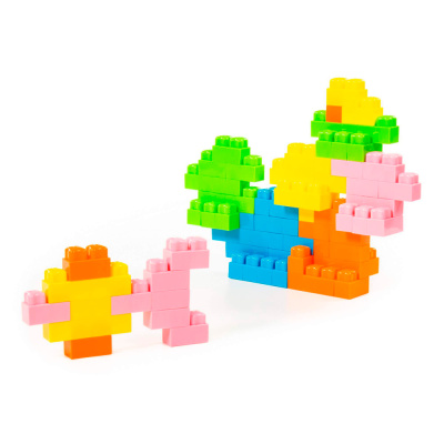 Конструктор Малютка 90 элементов Полесье 49377 2