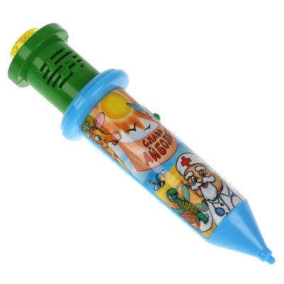 Развивающая игрушка Музыкальный шприц К. Чуковский Умка HT576-R