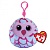 Мягкая игрушка-брелок Beanie Babies Squish-A-Boos Mini Pinky - owl squish clip 10 см Ty Inc 39563