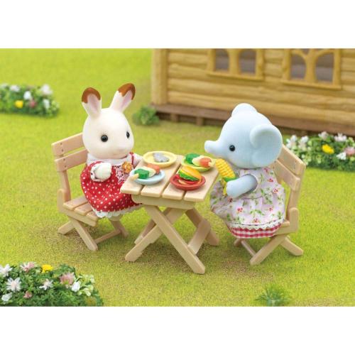 Игровой набор Sylvanian Families Пикник с барбекю для друзей Epoch 5640 фото 5