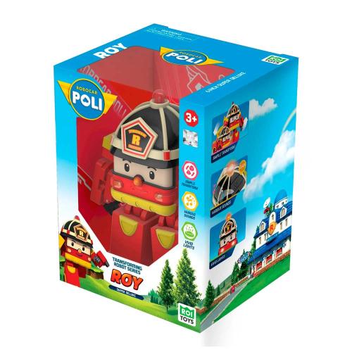 Трансформер Robocar Poli Рой световые эффекты Silverlit MRT-686 фото 3