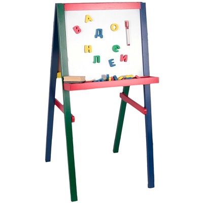 Школьная доска двухсторонняя напольная Рыжий кот Д139 2