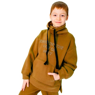 Худи для мальчика Colabear 620020 светло коричневый 1