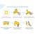 Дорожный горшок HandyPotty Roxy Kids HP-245Y