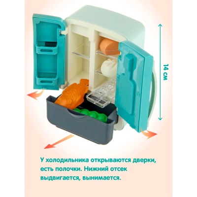 Набор тостер холодильник блендер мультиварка продукты Veld Co 124684 5