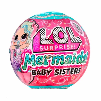 Кукла в шаре LOL Surprise Сестричка Mermaids с аксессуарами MGA 43466 3