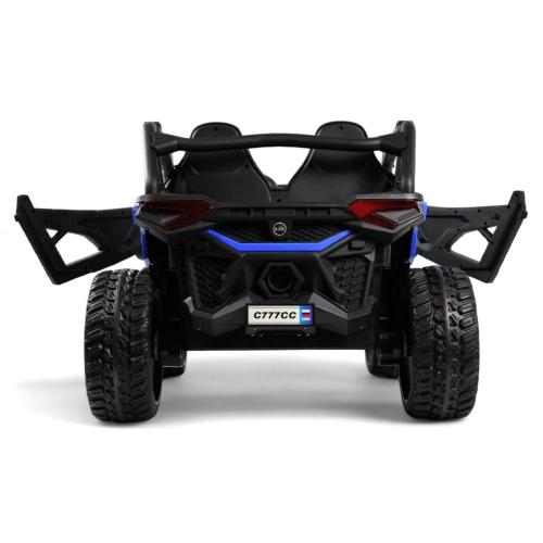 Детский электромобиль RiverToys C777CC синий фото 23
