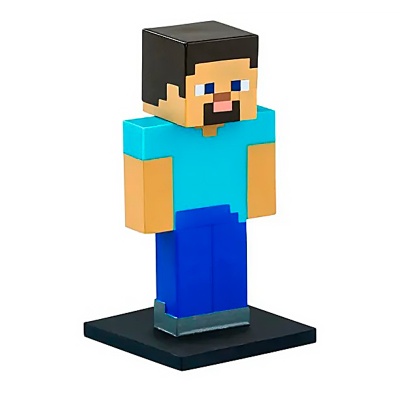 Коллекционные топперы Minecraft Стив Овца и Тихоня Minecraft MC2021G 3