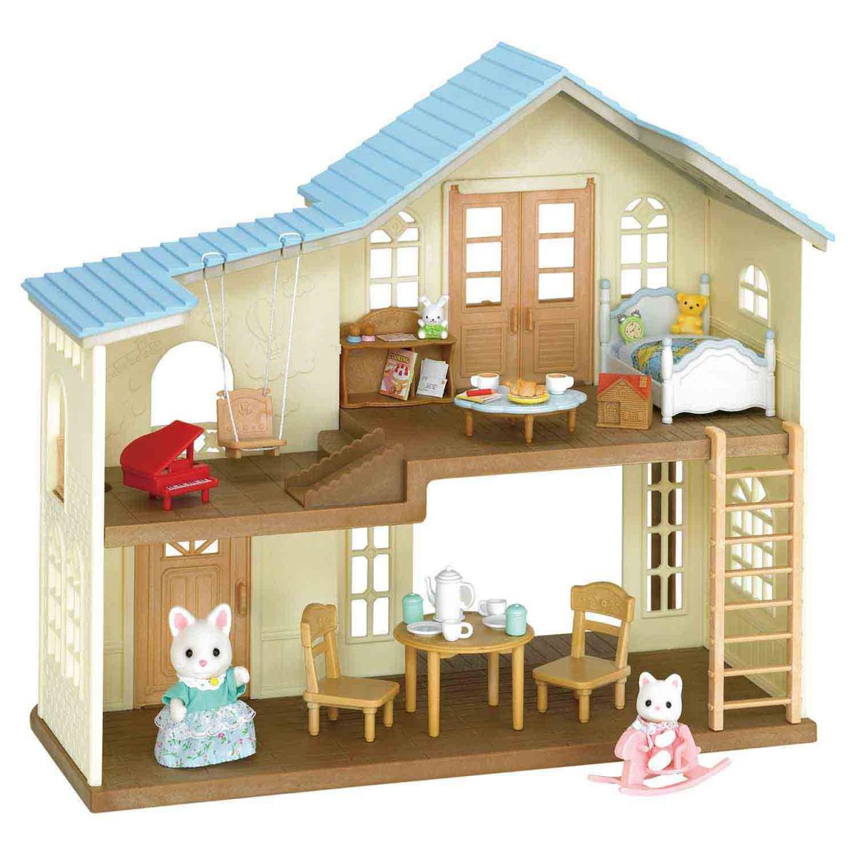 Набор Sylvanian Families Домик на холме Epoch 5343 купить по цене 7 606  руб., фото, отзывы