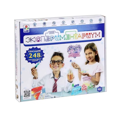 Большой научный набор Экспериментариум 1toy Т20976 1