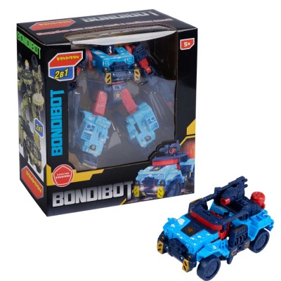 Трансформер 2в1 робот-джип BONDIBOT Bondibon ВВ6072