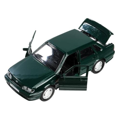 Машинка металлическая Lada-2115 Samara Технопарк 2115-12-GN фото 8